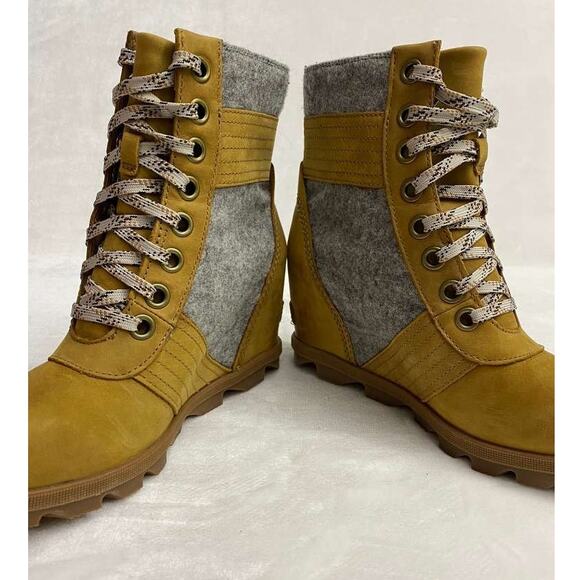 Sorel Women´s Joan Of Arctic Lexie Wedge III Lexie Wedge Bootie Sz 7.5 - Picture 7 of 10